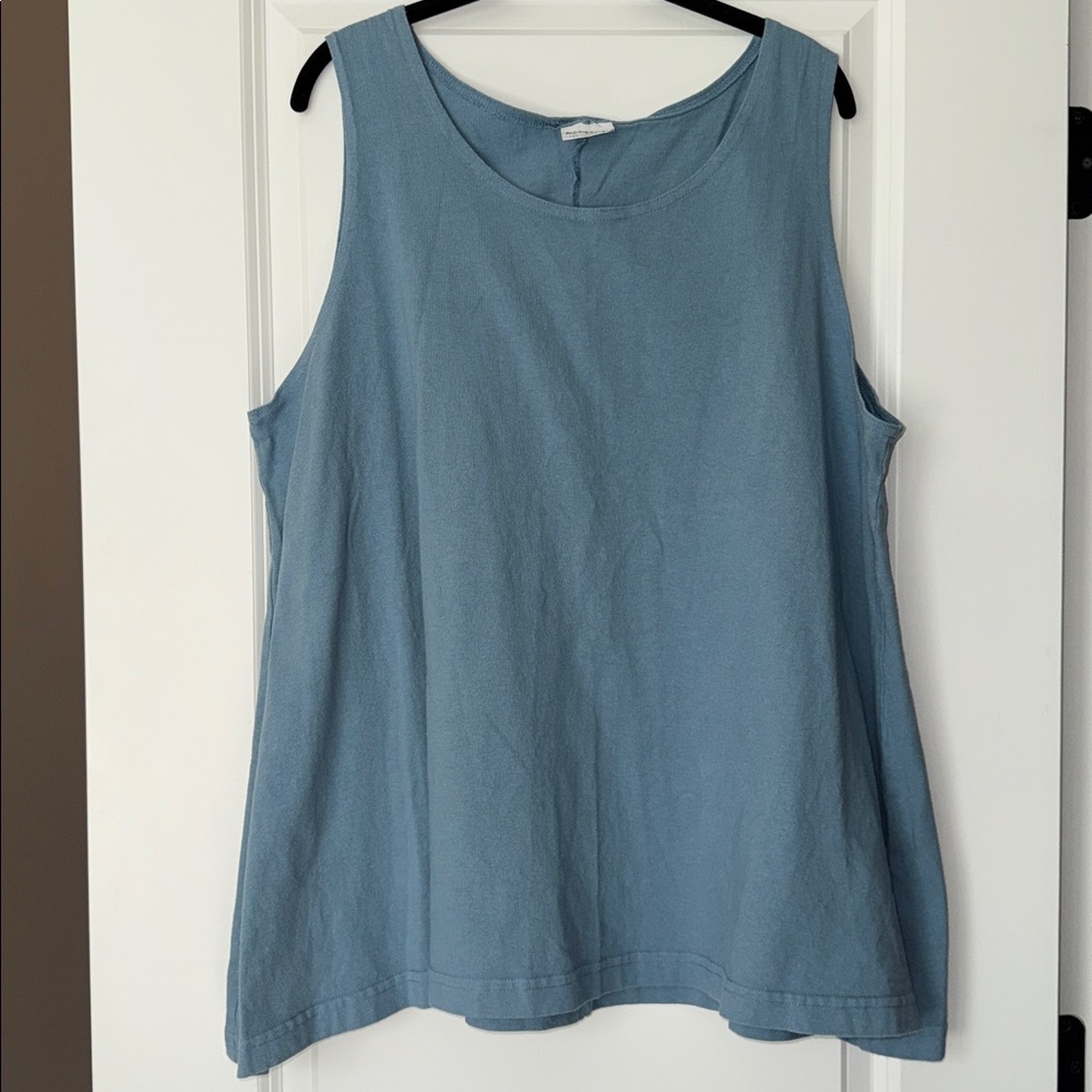 Pacific Cotton sleeveless A-line top